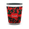 Chili Peppers Shot Glass - Two Tone - FRONT