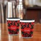 Chili Peppers Shot Glass - Two Tone - LIFESTYLE