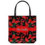 Chili Peppers Canvas Tote Bag (Personalized)