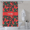 Chili Peppers Shower Curtain Lifestyle
