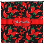 Chili Peppers Shower Curtain - Custom Size (Personalized)