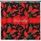Chili Peppers Shower Curtain - Custom Size (Personalized)