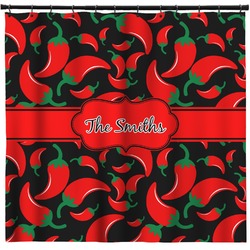 Chili Peppers Shower Curtain (Personalized)