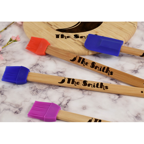 Chili Peppers Silicone Brush - Blue - Lifestyle