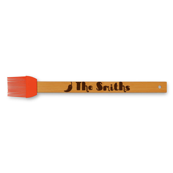 Custom Chili Peppers Silicone Brush - Red (Personalized)