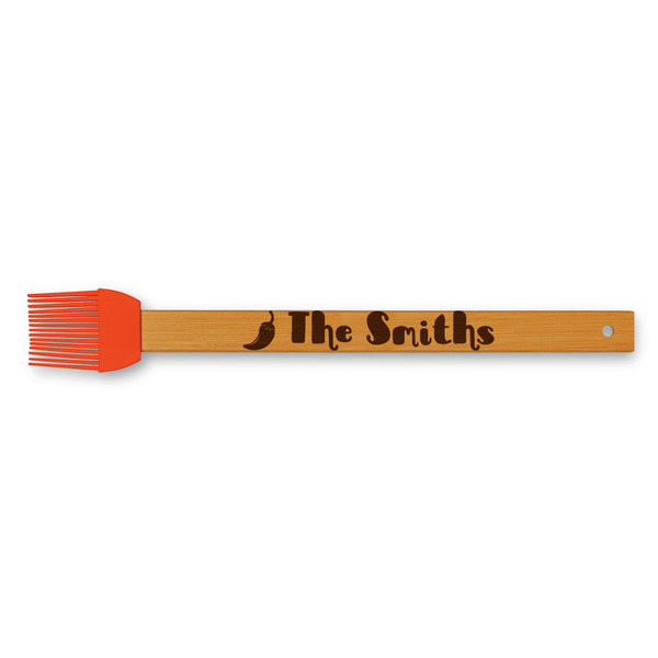 Chili Peppers Silicone Brush-  Red - FRONT
