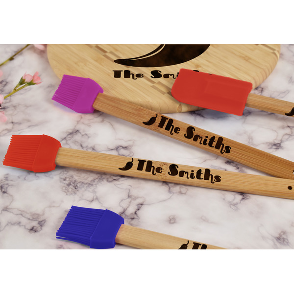 Chili Peppers Silicone Brush - Red - Lifestyle