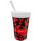 Chili Peppers Sippy Cup with Straw (Personalized)
