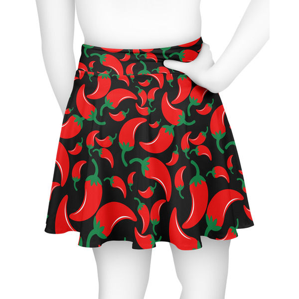 Chili Peppers Skater Skirt - Back
