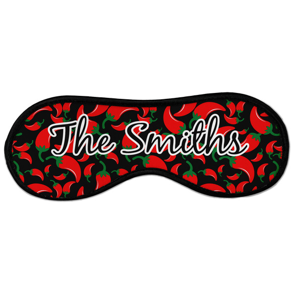 Chili Peppers Sleeping Eye Mask - Front Large