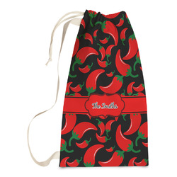 Chili Peppers Laundry Bags - Small (Personalized)