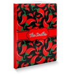 Chili Peppers Softbound Notebook - 7.25" x 10" (Personalized)