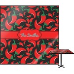 Chili Peppers Square Table Top (Personalized)