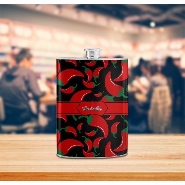 Chili Peppers Stainless Steel Flask - LIFESTYLE 2