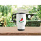 Chili Peppers Stainless Steel Travel Mug with Handle Lifestyle