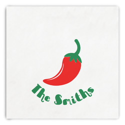 Chili Peppers Paper Dinner Napkins (Personalized)