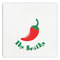 Chili Peppers Paper Dinner Napkin - Front View