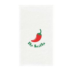 Chili Peppers Guest Towels - Full Color - Standard (Personalized)