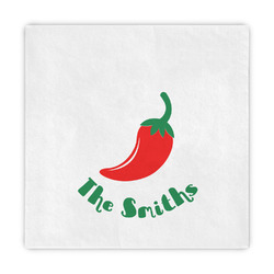 Chili Peppers Decorative Paper Napkins (Personalized)