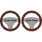 Chili Peppers Steering Wheel Cover- Front and Back