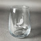 Chili Peppers Stemless Wine Glass - Front/Approval