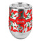 Chili Peppers Stemless Wine Tumbler - Full Print (Personalized)