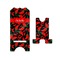 Chili Peppers Stylized Phone Stand - Front & Back - Small