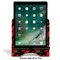 Chili Peppers Stylized Tablet Stand - Front with ipad