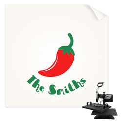 Chili Peppers Sublimation Transfer - Shirt Back / Men (Personalized)