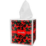 Chili Peppers Tissue Box Cover (Personalized)