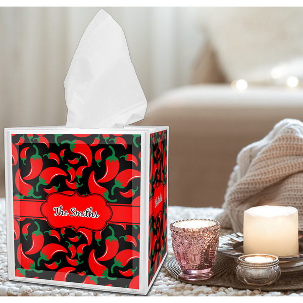 Chili Peppers Tissue Box - LIFESTYLE