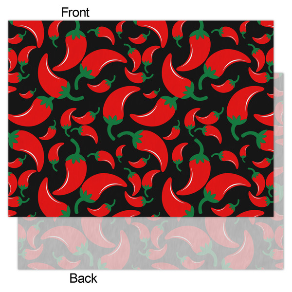 Chili Peppers Tissue Paper - Heavyweight - Large - Front & Back
