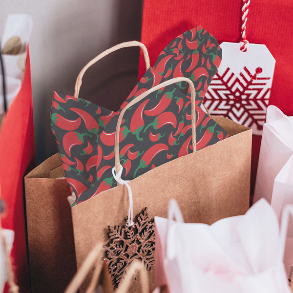 Chili Peppers Tissue Paper - In Gift Bag