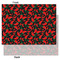 Chili Peppers Tissue Paper - Lightweight - Large - Front & Back