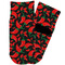 Chili Peppers Toddler Ankle Socks - Single Pair - Front and Back