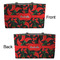 Chili Peppers Tote w/Black Handles - Front & Back Views