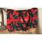 Chili Peppers Tote w/Black Handles - Lifestyle View