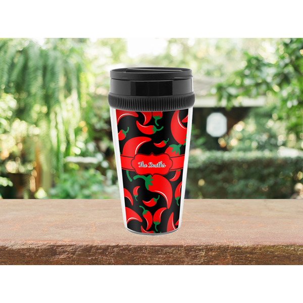 Chili Peppers Travel Mug Lifestyle (Personalized)