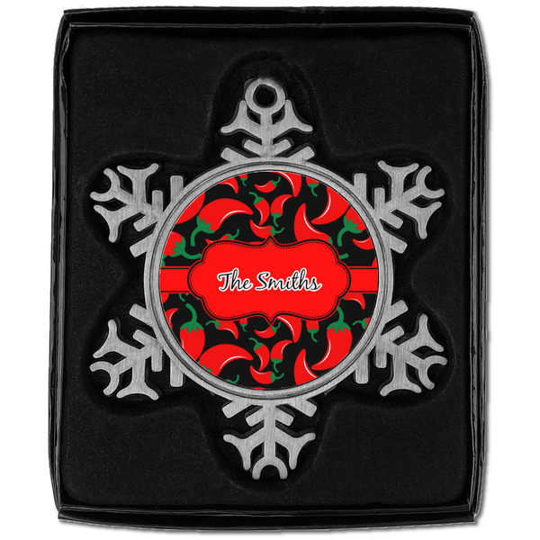 Chili Peppers Vintage Snowflake - In box