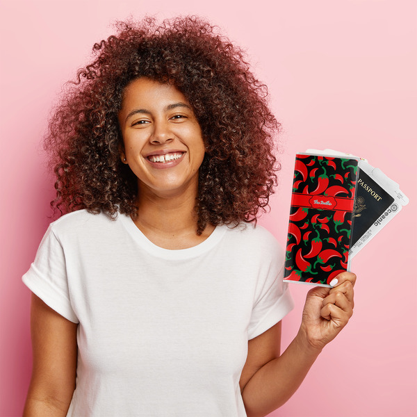 Chili Peppers Vinyl Document Holder - LIFESTYLE