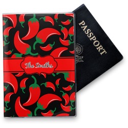 Chili Peppers Vinyl Passport Holder (Personalized)