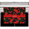 Chili Peppers Waffle Weave Towel - Full Color Print - Lifestyle2 Image