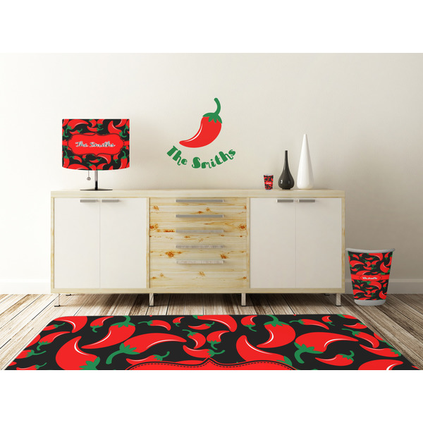 Chili Peppers Wall Graphic Decal Wooden Desk