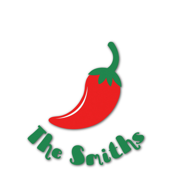 Custom Chili Peppers Graphic Decal - Small (Personalized)