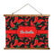 Chili Peppers Wall Hanging Tapestry - Wide (Personalized)