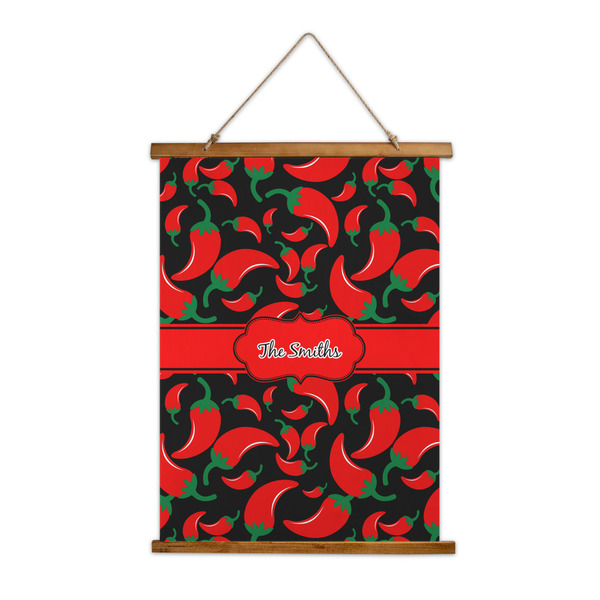 Custom Chili Peppers Wall Hanging Tapestry (Personalized)