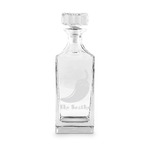 Chili Peppers Whiskey Decanter - 30 oz Square (Personalized)