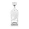 Chili Peppers Whiskey Decanter - 30oz Square - FRONT
