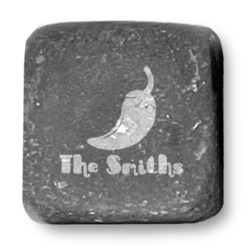 Chili Peppers Whiskey Stone Set (Personalized)