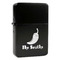 Chili Peppers Windproof Lighters - Black - Front/Main